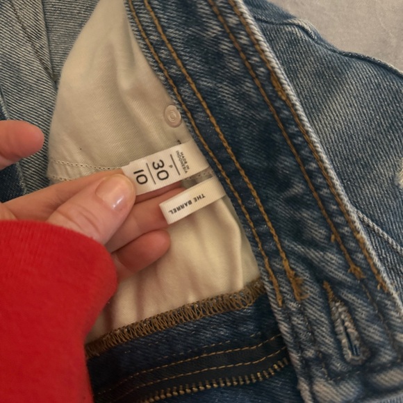 LOFT Relaxed Fit Light Blue Jeans - Picture 8 of 10